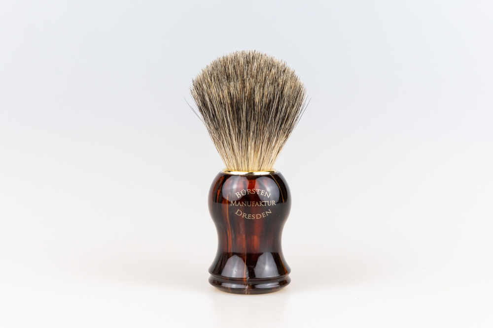 Rasierpinsel Dachs Kunstharz